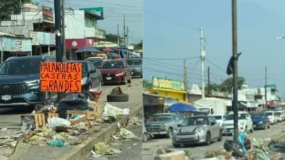 Aumentan quejas por basura en Coatzacoalcos; servicio de limpia no se normaliza tras bloqueo