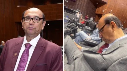 ¿Quién es Isidro Enrique Villegas, el diputado de Coatzacoalcos que fue captado durmiendo en sesión?