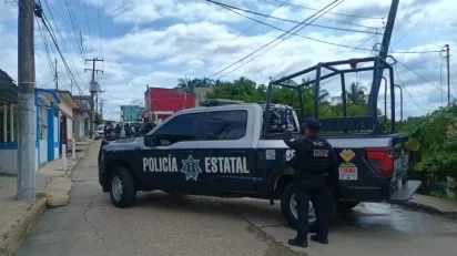 UECS realiza cateo en Mundo Nuevo tras secuestro de matrimonio en la colonia Petrolera de Coatzacoalcos