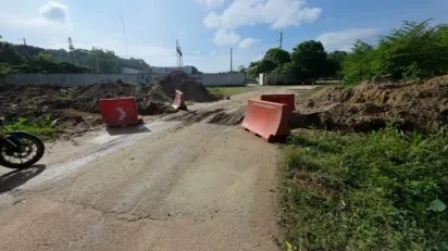 Conagua construye puente en Moloacán para prevenir afectaciones en temporada de lluvias