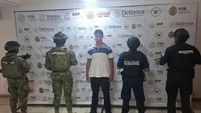 Detienen a presunto extorsionador, decía ser Comandante Sombra.