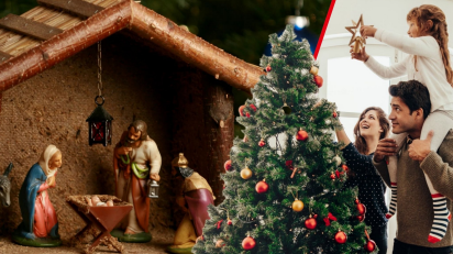 En esta fecha se pone el pino de navidad y el nacimiento en México