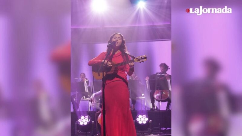 Silvana Estrada conquista el Late Night Show de Jimmy Kimmel con el tema ‘Dime’